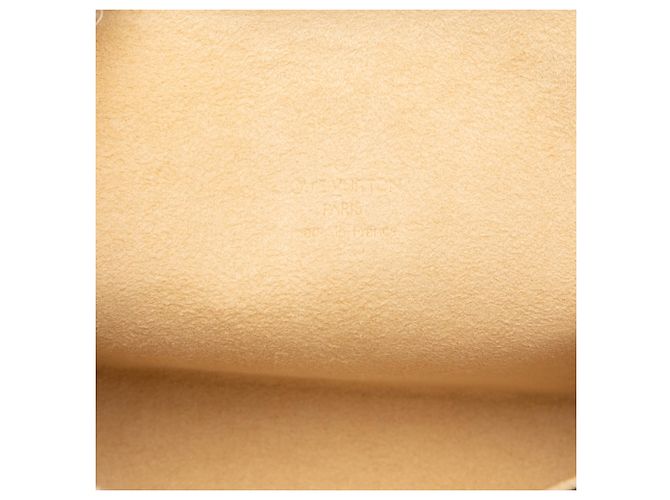Louis Vuitton Brown Monogram Pochette Florentine Marrone - vista 5