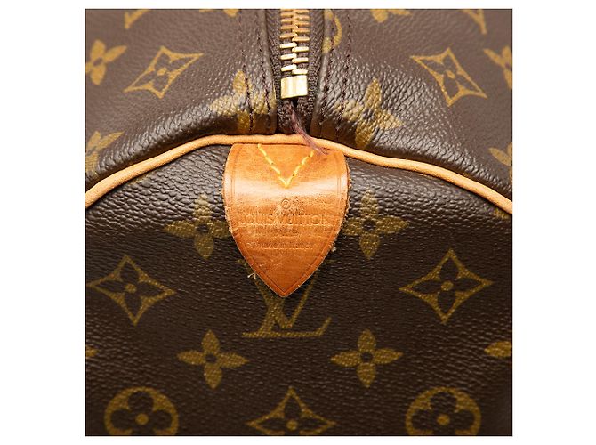 Louis Vuitton Brown Monogram Keepall 60 Marrone - vista 5