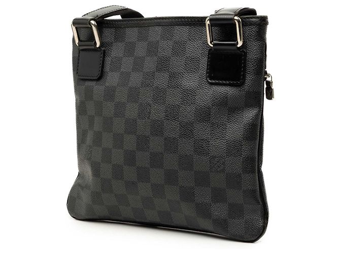 Louis Vuitton Black Damier Graphite Thomas Preto - vista 2
