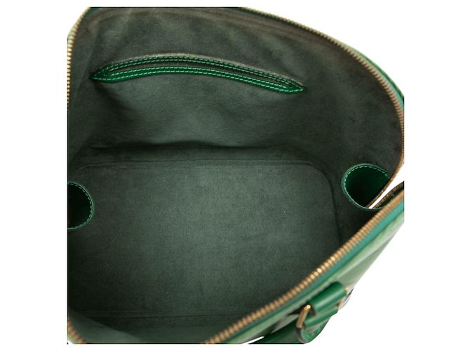 Louis Vuitton Green Epi Alma PM Grün - Ansicht 4