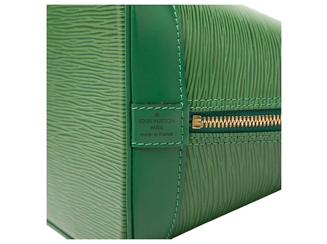 Louis Vuitton Green Epi Alma PM Grün - Ansicht 6
