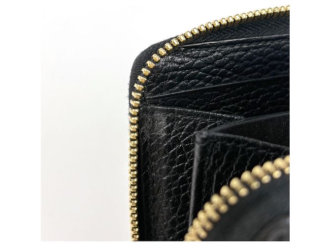 Cartera larga Gucci GG Marmont Negro Beige - vista 6