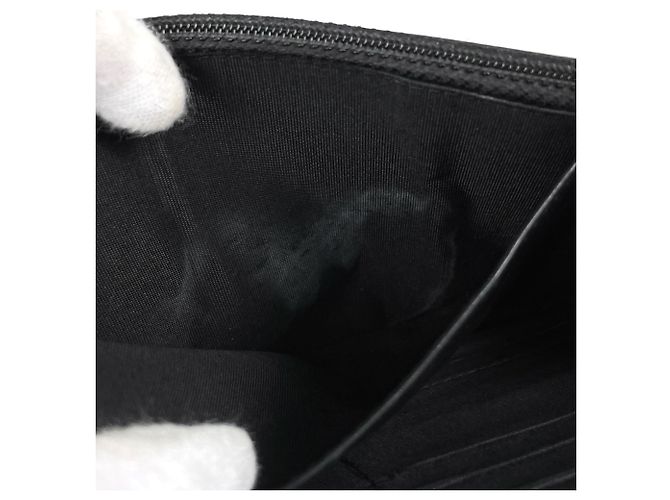 Borsa a tracolla portafoglio con catena Chanel Boy Nero - vista 7