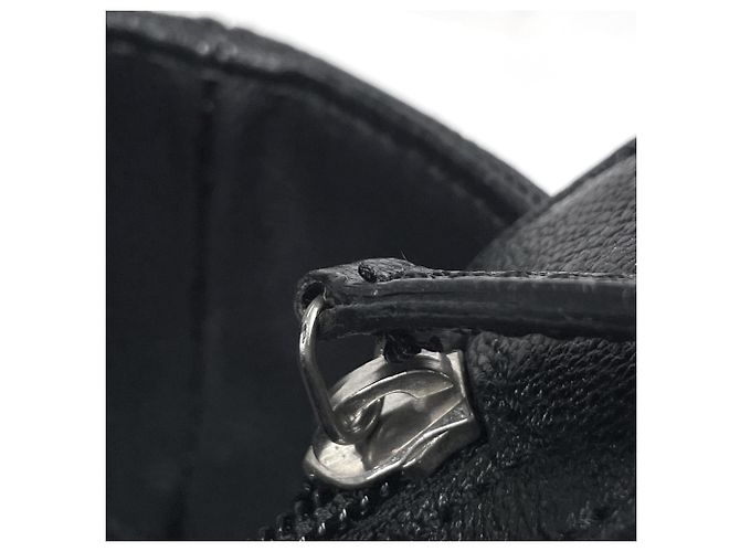 Chanel Shopper aus beschichtetem Canvas in Schwarz - Ansicht 6