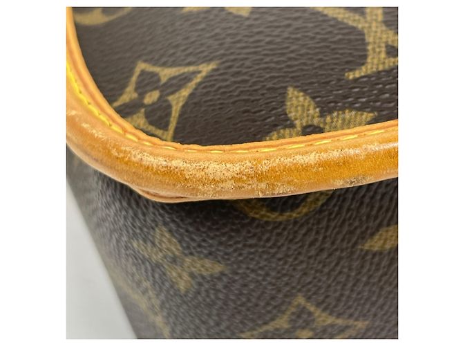 Bolso de hombro Louis Vuitton Sologne Castaño - vista 3