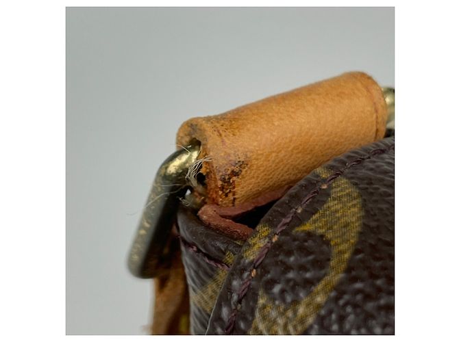 Borsa a tracolla Louis Vuitton Musette Marrone - vista 4