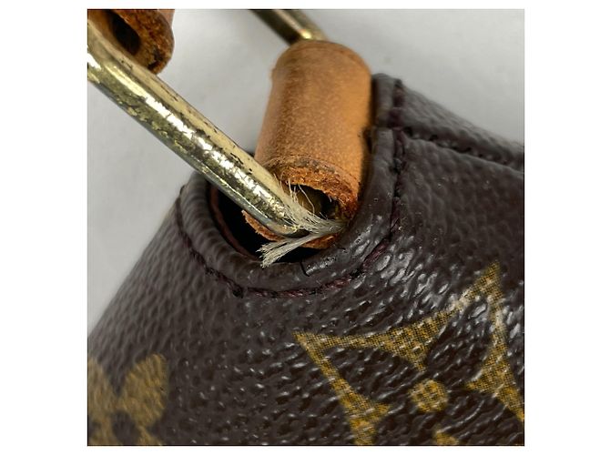 Borsa a tracolla Louis Vuitton Musette Marrone - vista 5