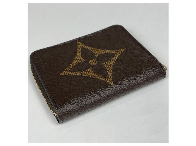 Monedero Zippy Louis Vuitton Castaño - vista 2