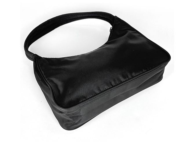 Bolsa de mão Prada em nylon preto - vista 2