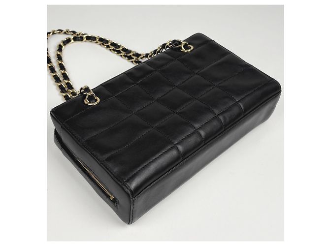 Borsa Tote Chanel in pelle nera Nero - vista 2
