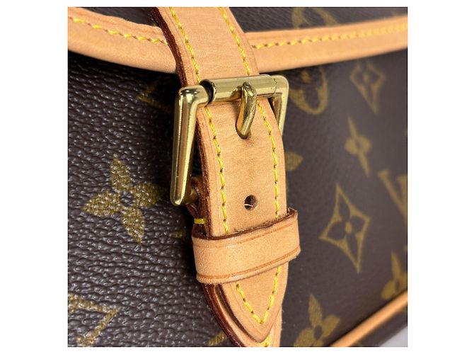 Borsa a tracolla Louis Vuitton Sologne Marrone - vista 5