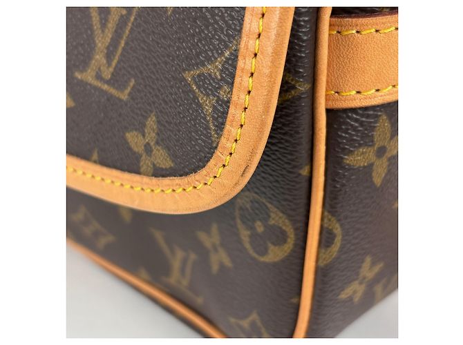 Borsa a tracolla Louis Vuitton Sologne Marrone - vista 6