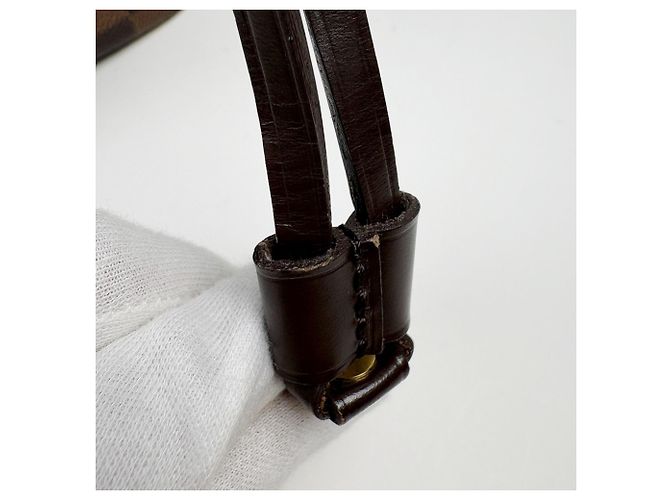 Louis Vuitton Neverfull MM Tote Bag Braun Damier ebene - Ansicht 4