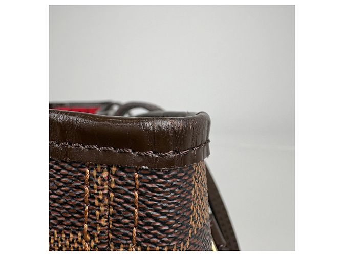 Louis Vuitton Neverfull MM Tote Bag Braun Damier ebene - Ansicht 6