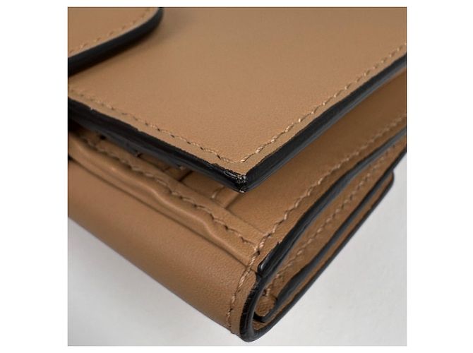 Cartera bi-fold Gucci de cuero marrón Castaño - vista 3