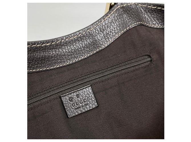 Borsa Tote Gucci GG Canvas Marrone - vista 6
