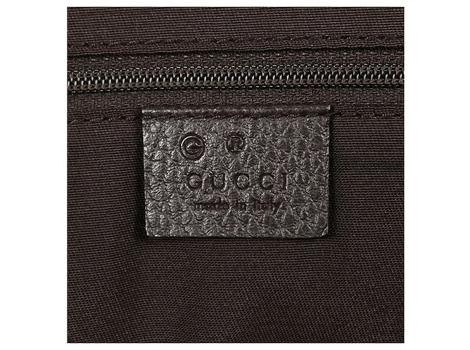 Borsa Tote Gucci GG Canvas Marrone - vista 7