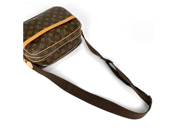Borsa a tracolla Louis Vuitton Reporter PM Marrone - vista 5