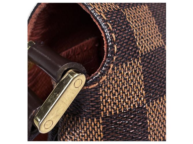 Borsa a tracolla Louis Vuitton Damier Musette Marrone Damier ebene - vista 4