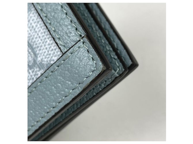 Cartera bi-fold Gucci Ophidia Azul claro - vista 3