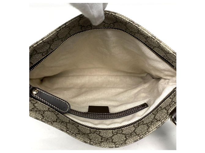 Borsa a tracolla Gucci con motivo GG marrone - vista 6