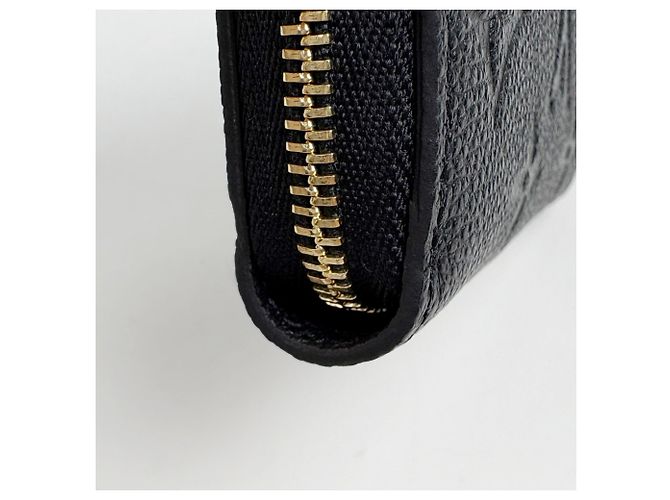 Monedero Zippy Louis Vuitton en Monogram Empreinte Noir Negro - vista 3