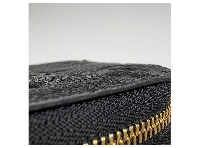 Monedero Zippy Louis Vuitton en Monogram Empreinte Noir Negro - vista 4