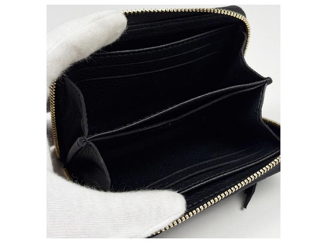 Monedero Zippy Louis Vuitton en Monogram Empreinte Noir Negro - vista 5