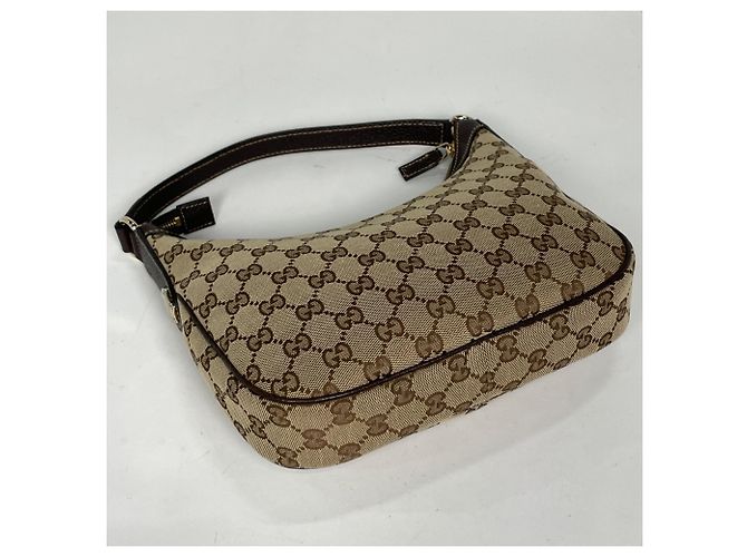 Borsa a tracolla Gucci GG Canvas Marrone - vista 2
