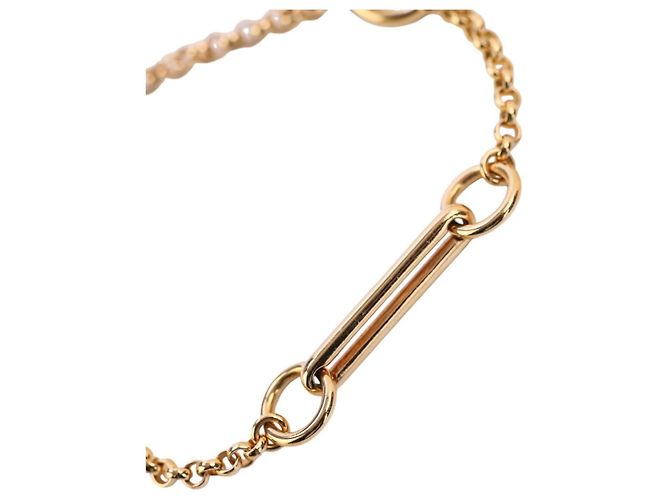 Hermès Set de Pulsera de Dijes Hermes Gambard Dorado - vista 8