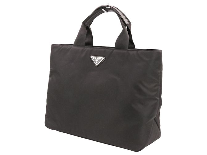 Prada Re-Nylon Handtaschen-Pouch Schwarz - Ansicht 6