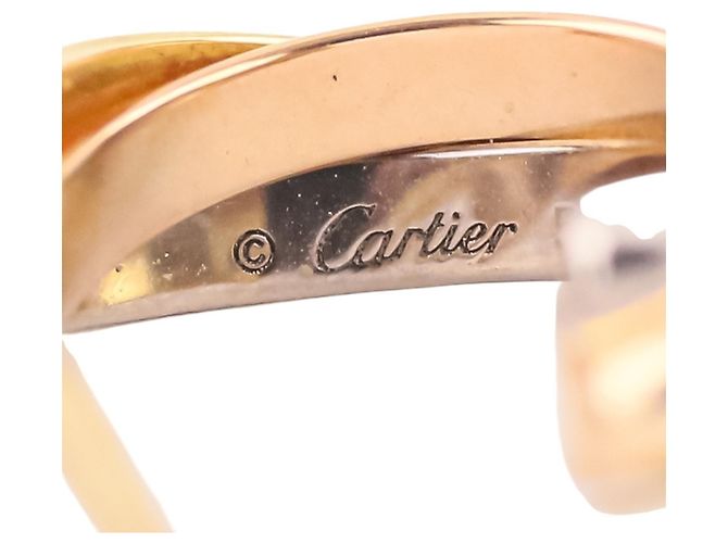 Cartier Trinity Ohrstecker Golden - Ansicht 10