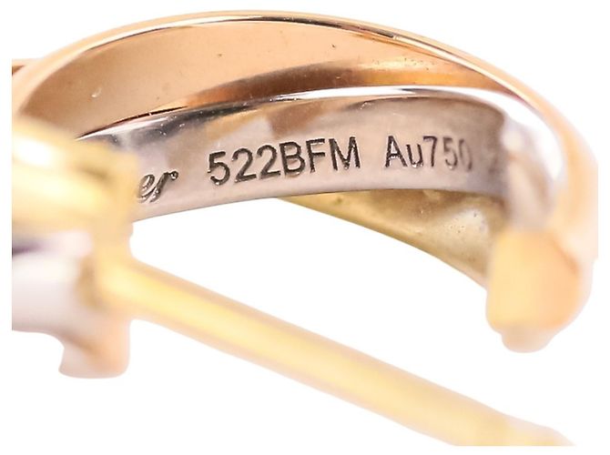 Cartier Trinity Ohrstecker Golden - Ansicht 11
