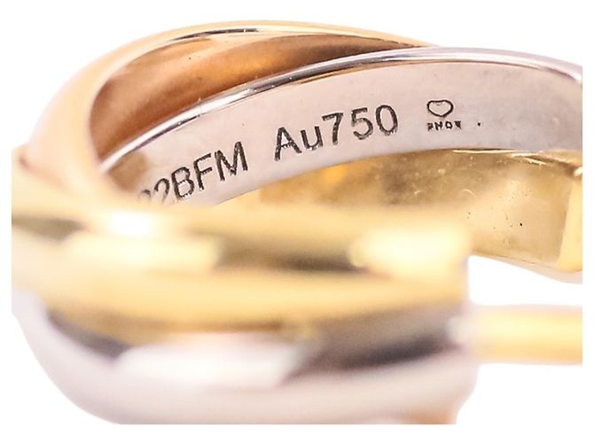Cartier Trinity Ohrstecker Golden - Ansicht 12