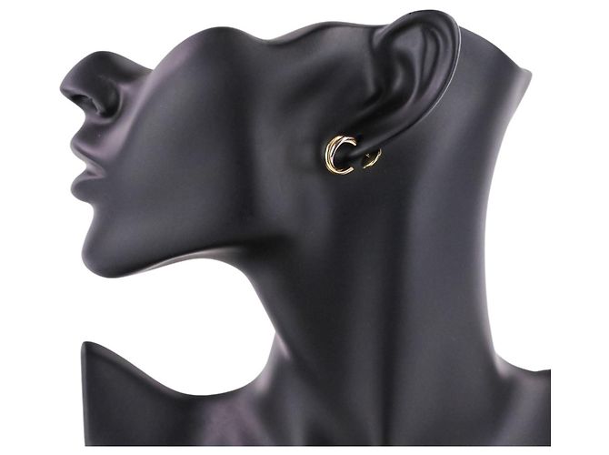 Cartier Trinity Ohrstecker Golden - Ansicht 2