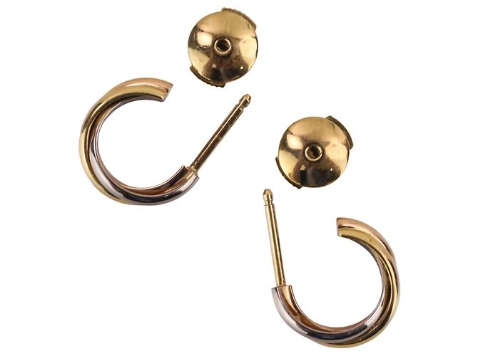 Cartier Trinity Ohrstecker Golden - Ansicht 5