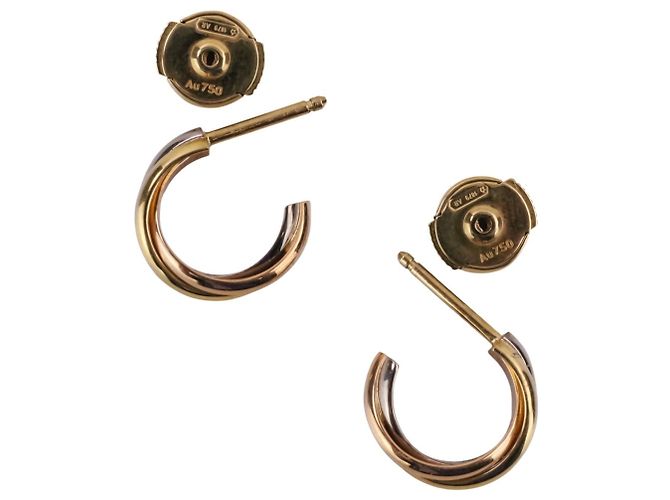 Cartier Trinity Ohrstecker Golden - Ansicht 6