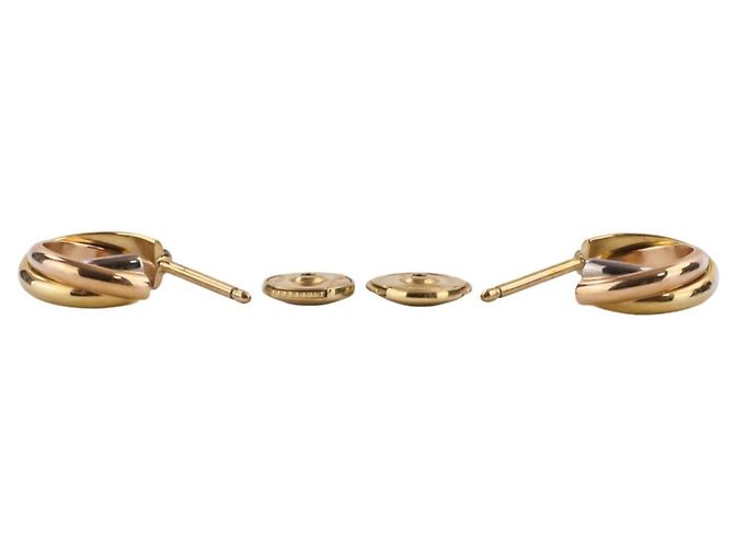 Cartier Trinity Ohrstecker Golden - Ansicht 7