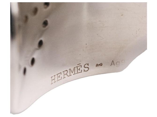 Hermès Brazalete Rígido Hermes Evelyne Eclipse Ag925 Plata - vista 10