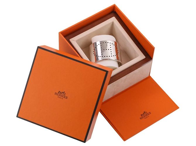 Hermès Brazalete Rígido Hermes Evelyne Eclipse Ag925 Plata - vista 12