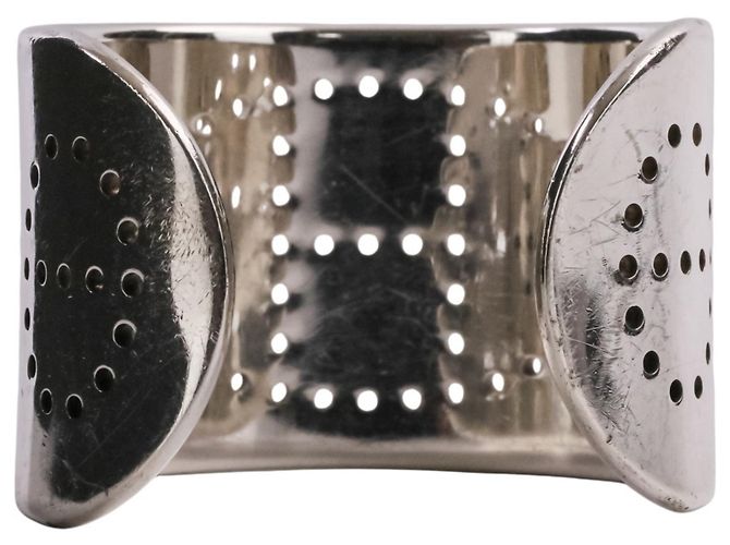 Hermès Brazalete Rígido Hermes Evelyne Eclipse Ag925 Plata - vista 3