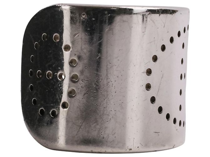 Hermès Brazalete Rígido Hermes Evelyne Eclipse Ag925 Plata - vista 4