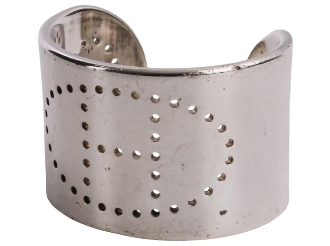 Hermès Brazalete Rígido Hermes Evelyne Eclipse Ag925 Plata - vista 5