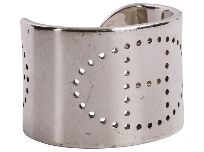 Hermès Brazalete Rígido Hermes Evelyne Eclipse Ag925 Plata - vista 8