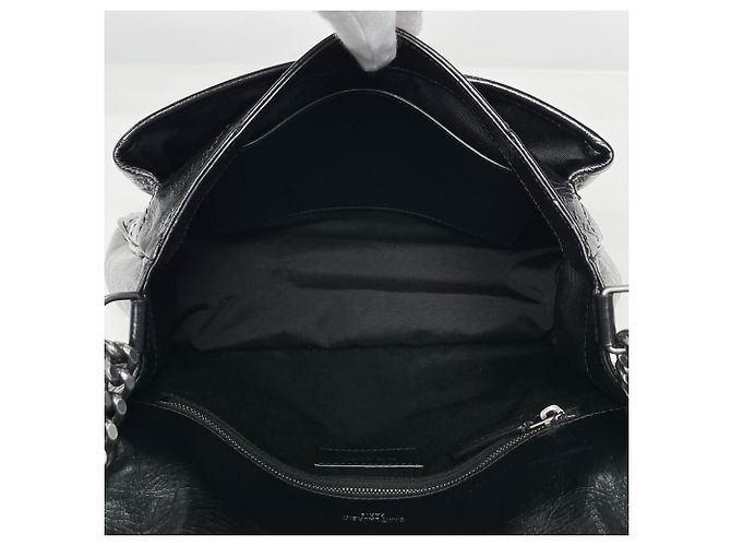 Autre Marque Borsa a tracolla Saint Laurent Niki Medium in pelle Nero - vista 7