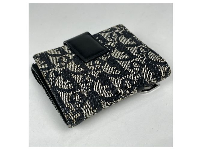 Cartera bi-fold Christian Dior Trotter Negro - vista 2