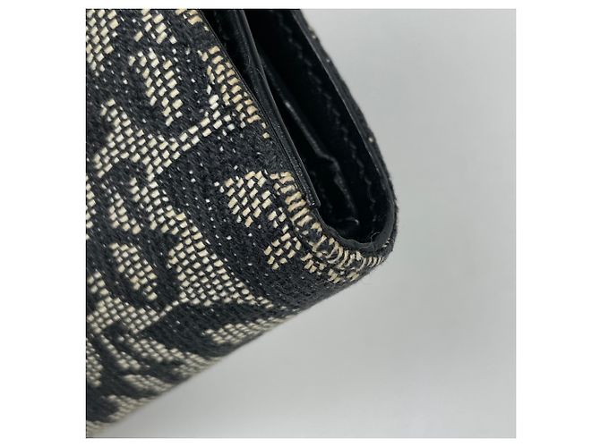 Cartera bi-fold Christian Dior Trotter Negro - vista 3