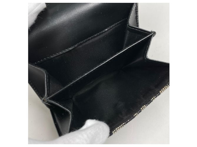 Cartera bi-fold Christian Dior Trotter Negro - vista 6