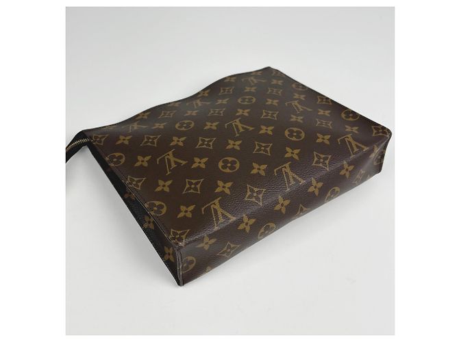 Borsa a Pochette Louis Vuitton Monogram Marrone - vista 2