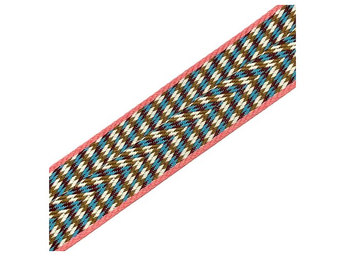 Hermès Hermes Zigzag Shoulder Strap Brown Pink White - view 2